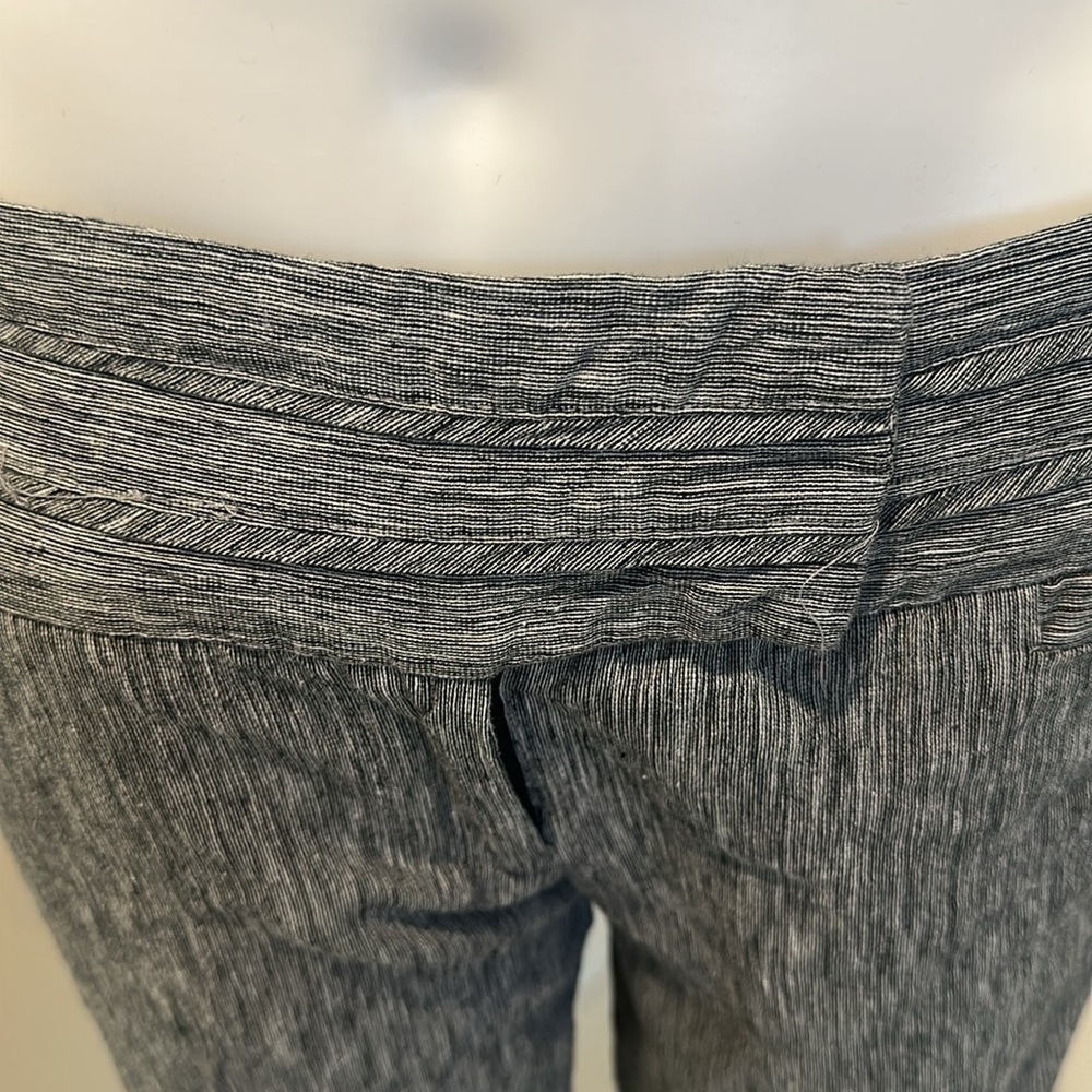 Gray Women's Cropped Pants low rise 2010s - Picture 2 of 4